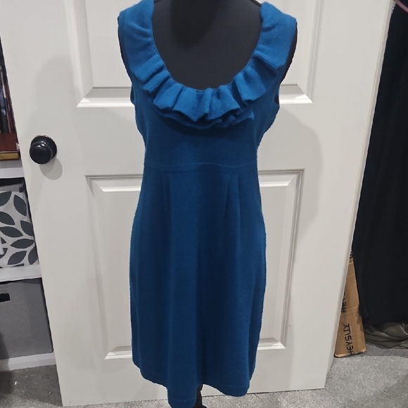 Banana Republic Dresses & Skirts - Banana Republic Ruffled Blue Mini Dress